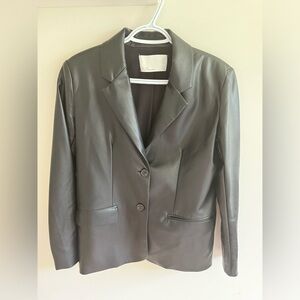 Oak and Fort Black blazer